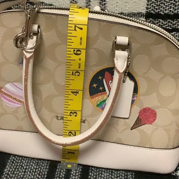 Coach mini Sierra satchel outer space graphic purse - Picture 10 of 12